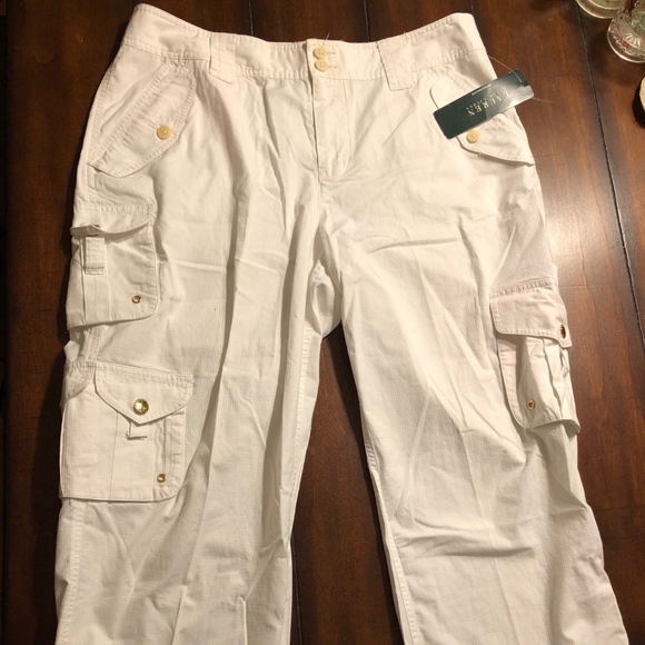 Ralph Lauren Colombe Cropped Pants NWT/NEW - Picture 1 of 3